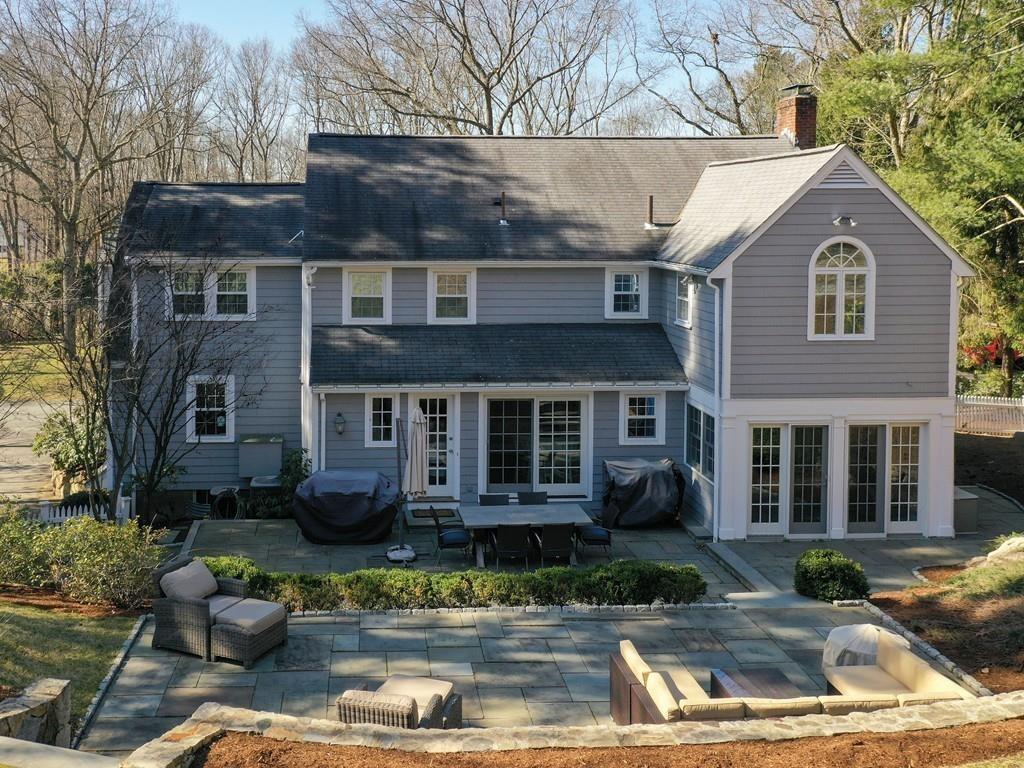 119 Hampshire Road Wellesley, MA 02481 - Photo 15 of 19 front view of a house with a yard