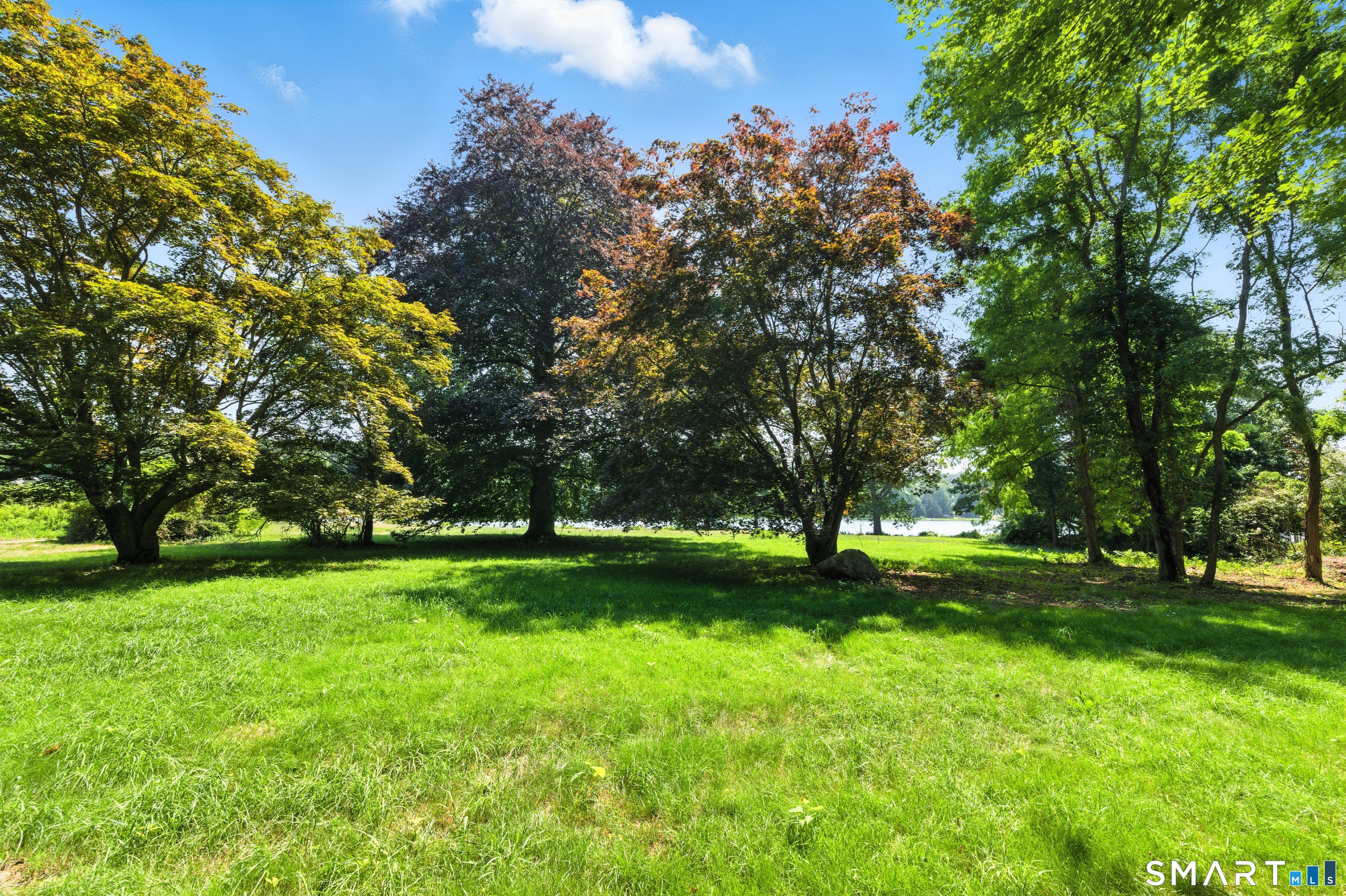 82 Cove Road Stonington, CT 06378 - Photo 6 of 20 a view of a park with large trees