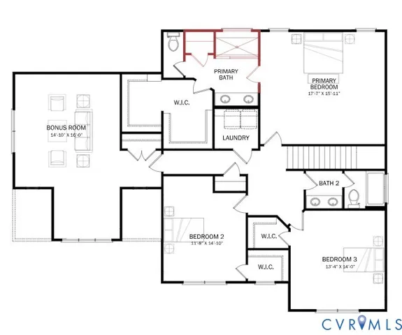 a view of a yard with trees