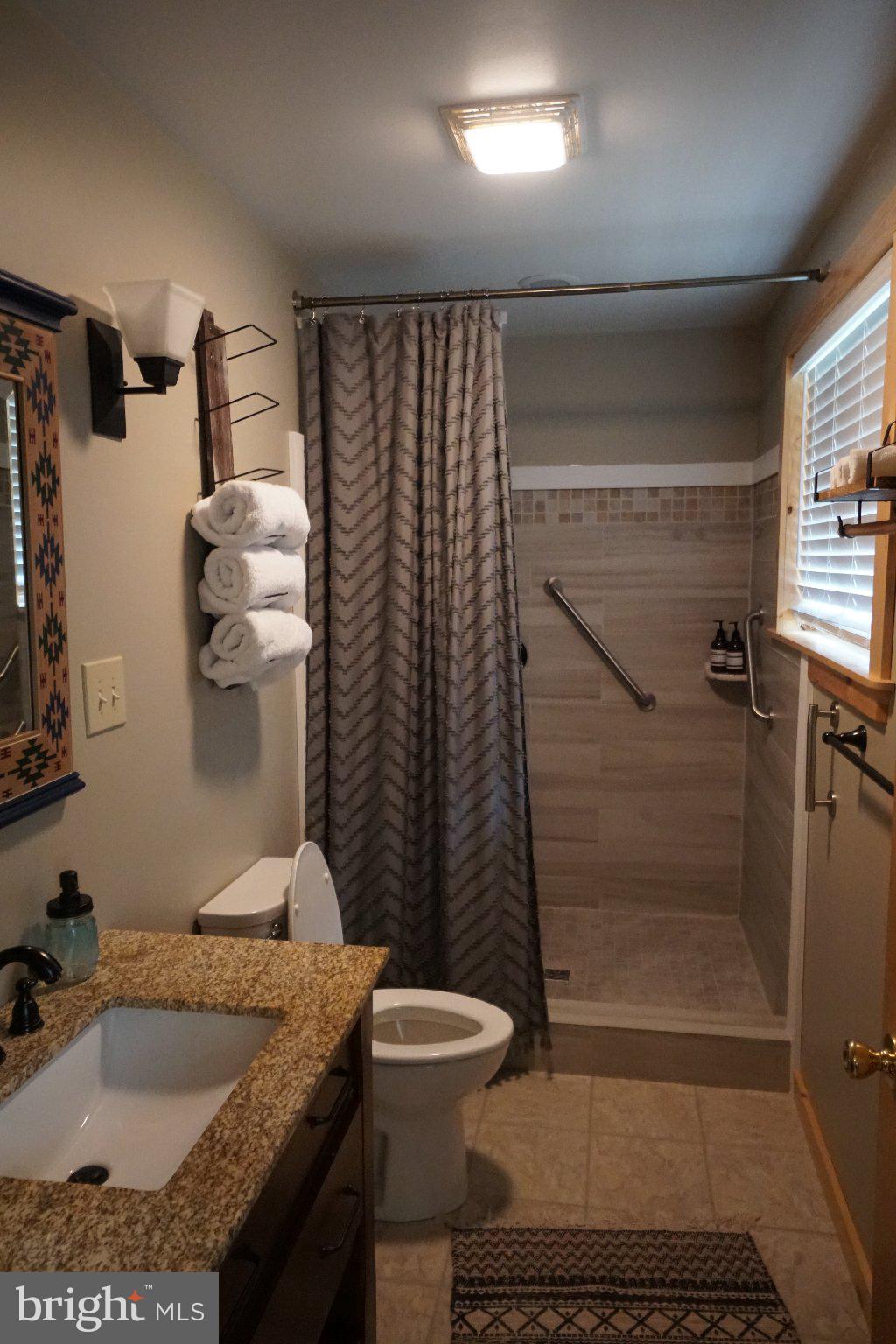 150 Sharp Ridge Lane Franklin, WV 26807 - Photo 29 of 69 Modern bathroom with elegant finishes.