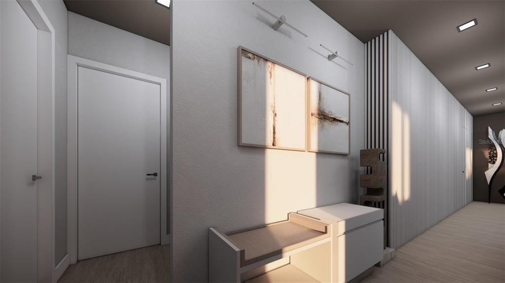 2344 Bay Street Sarasota, FL 34237 - Photo 11 of 23 a view of hallway with couch and a window