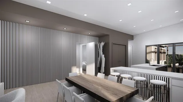 a view of a livingroom with furniture and window