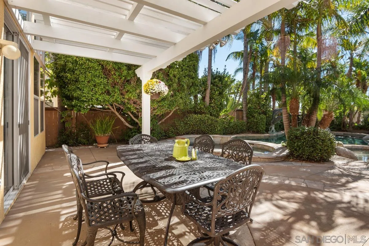 4889 Riding Ridge Road San Diego, CA 92130 - Photo 7 of 34 a view of yard with patio