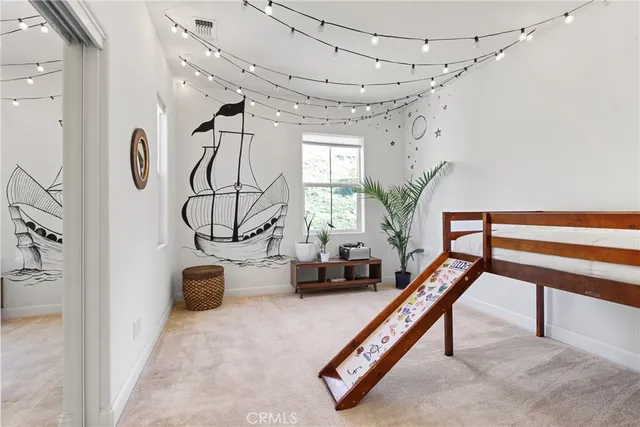 a bathroom with a sink double vanity and a mirror