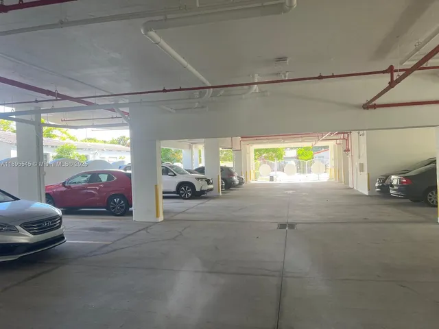a view of parking area