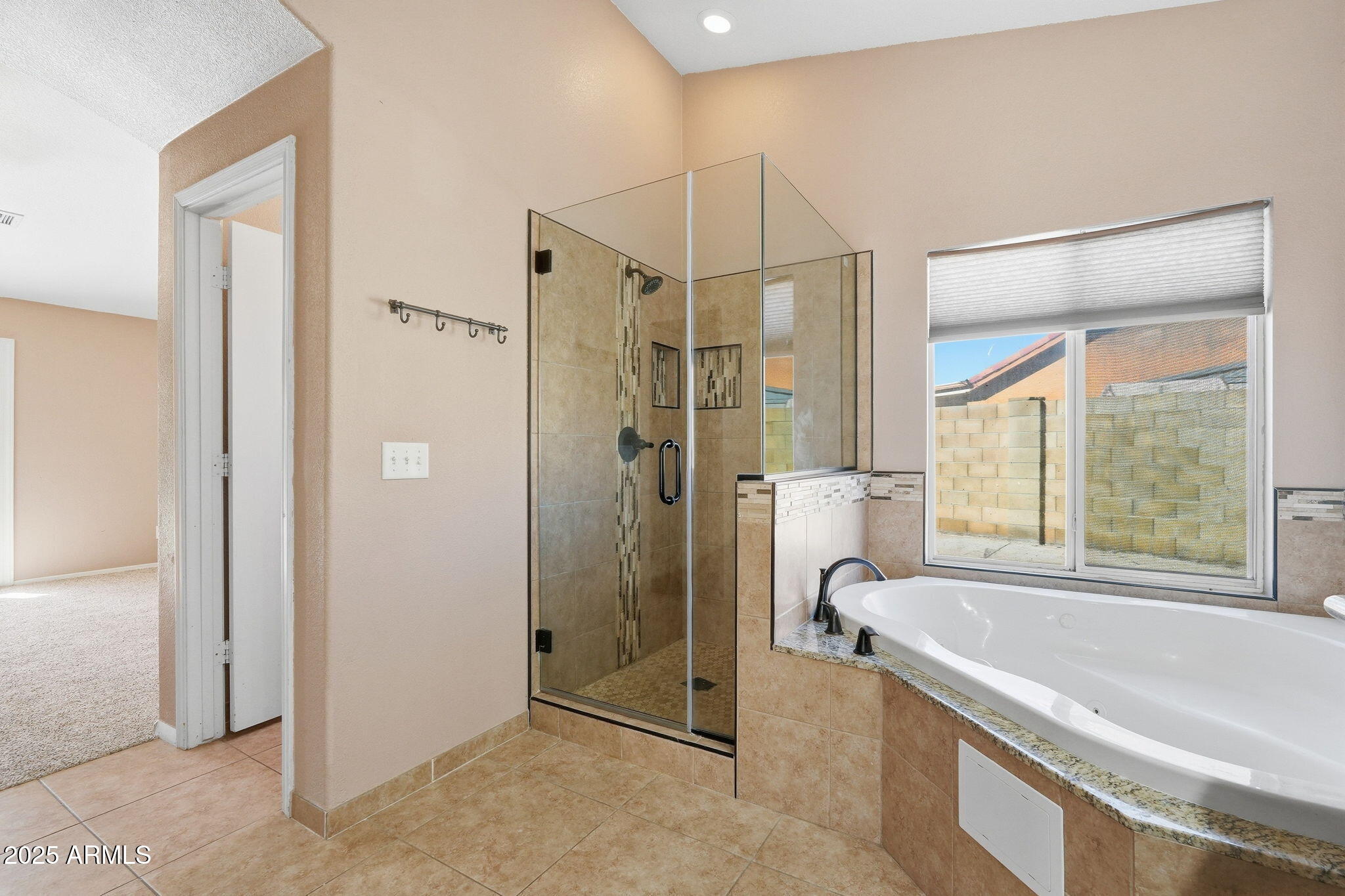1619 East Carter Road Phoenix, AZ 85042 - Photo 40 of 56 a spacious bathroom with a tub shower and windows