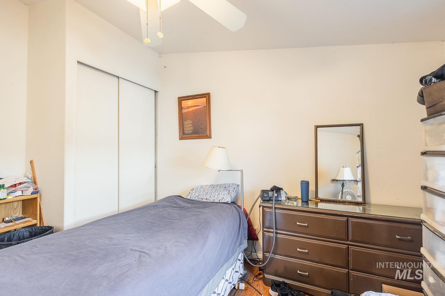 4119 Ashton Avenue Caldwell, ID 83607 - Photo 33 of 50 Bedroom featuring a closet and ceiling fan