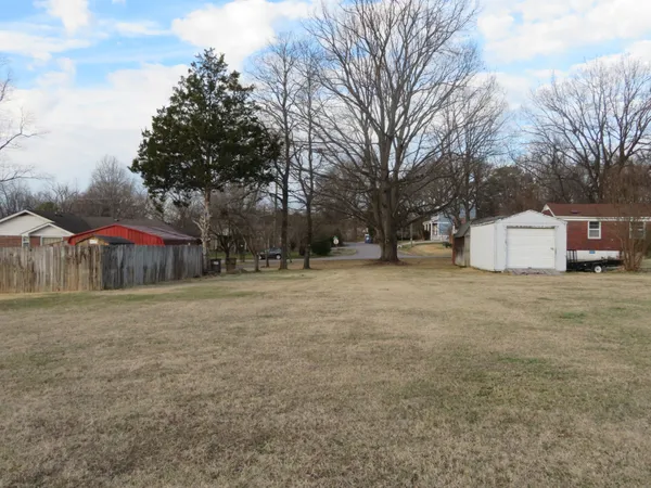 a view of houses and outdoor space