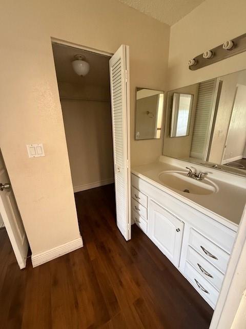 6101 North Falls Cir Drive, Unit 402 Lauderhill, FL 33319 - Photo 19 of 20 a bathroom with a sink and a mirror