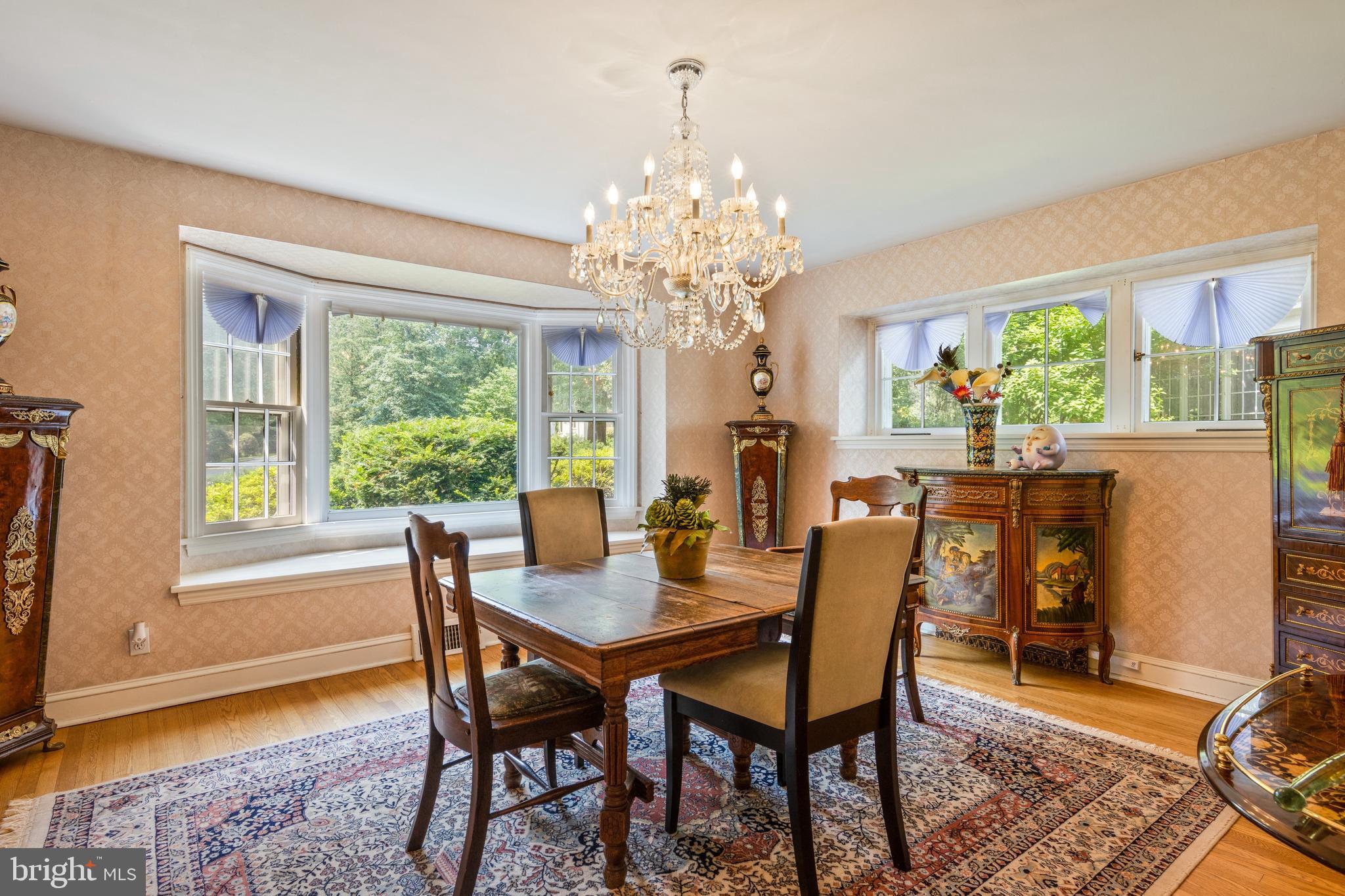3915 Netherfield Road Philadelphia, PA 19129 - Photo 10 of 28 Dining Room featuring bay window