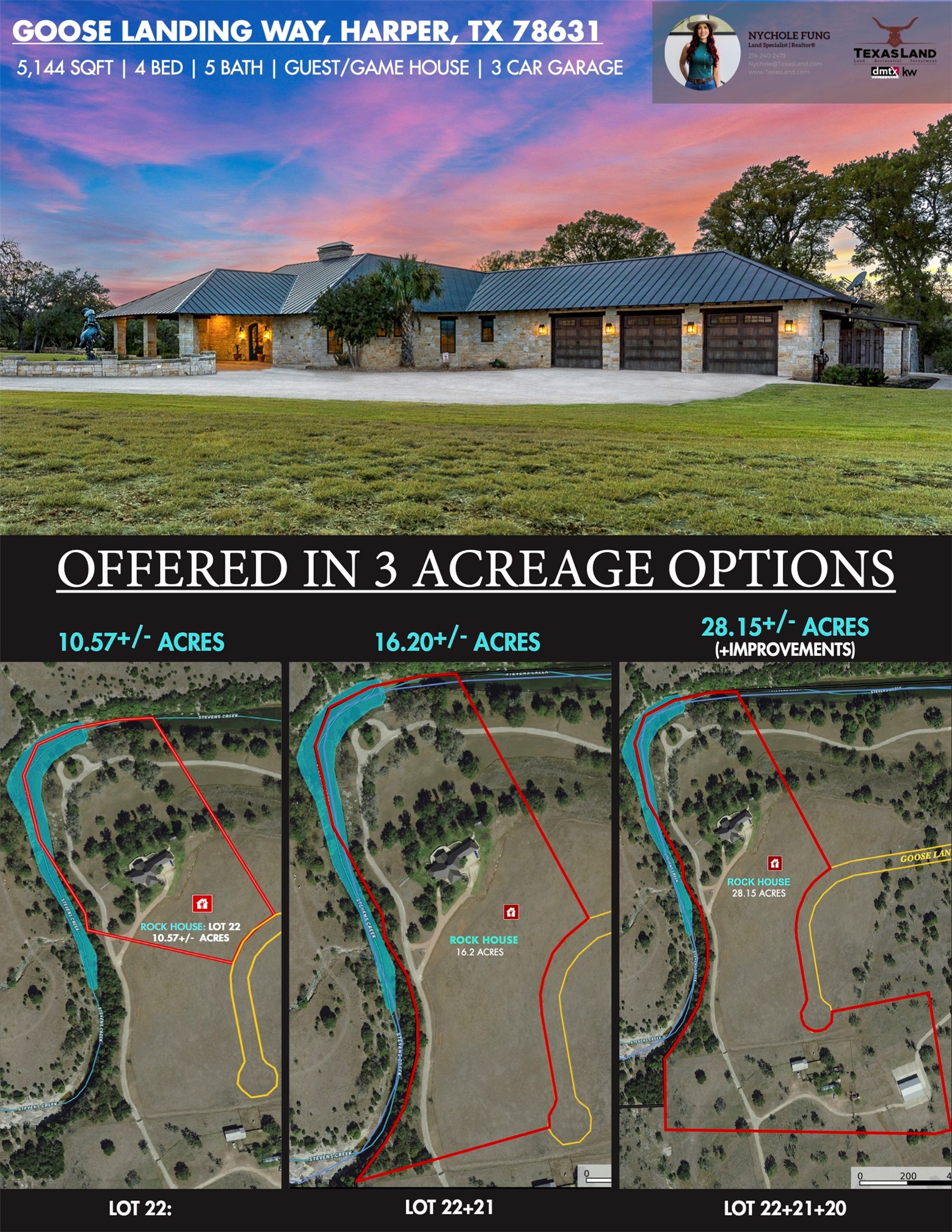 170 Goose Landing, Unit 10 57ACRES Harper, TX 78631 - Photo 39 of 40 a view of a park with an outdoor space