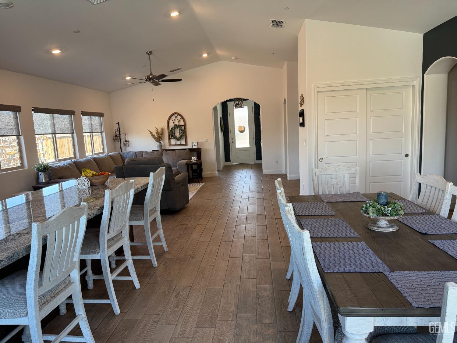 Undisclosed Address Shafter, CA 93263 - Photo 19 of 46 a view of a dining room with furniture