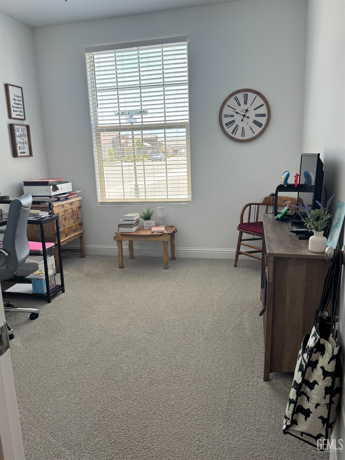 Undisclosed Address Shafter, CA 93263 - Photo 9 of 46 a view of a workspace with furniture and a window
