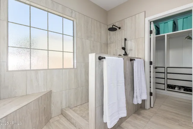 a view of walk in closet