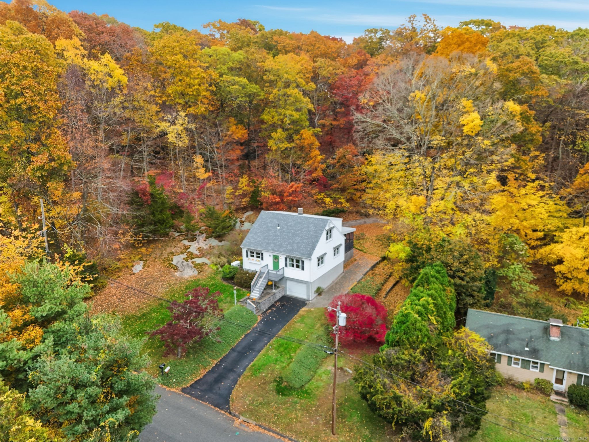 102 Lucas Park Road Norwich, CT 06360 - Photo 30 of 37 an aerial view of residential houses with outdoor space