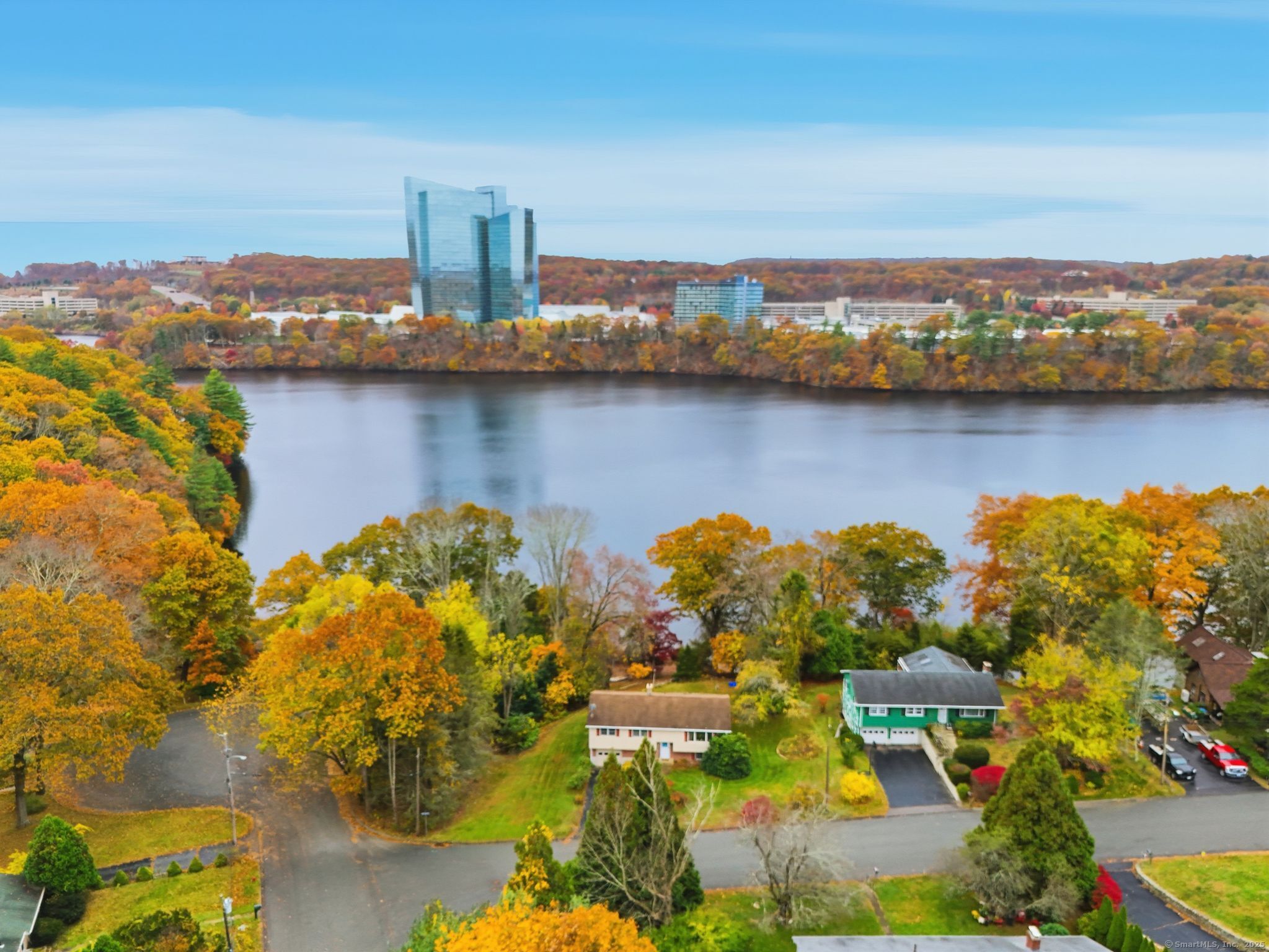 102 Lucas Park Road Norwich, CT 06360 - Photo 31 of 37 a view of a city and ocean view