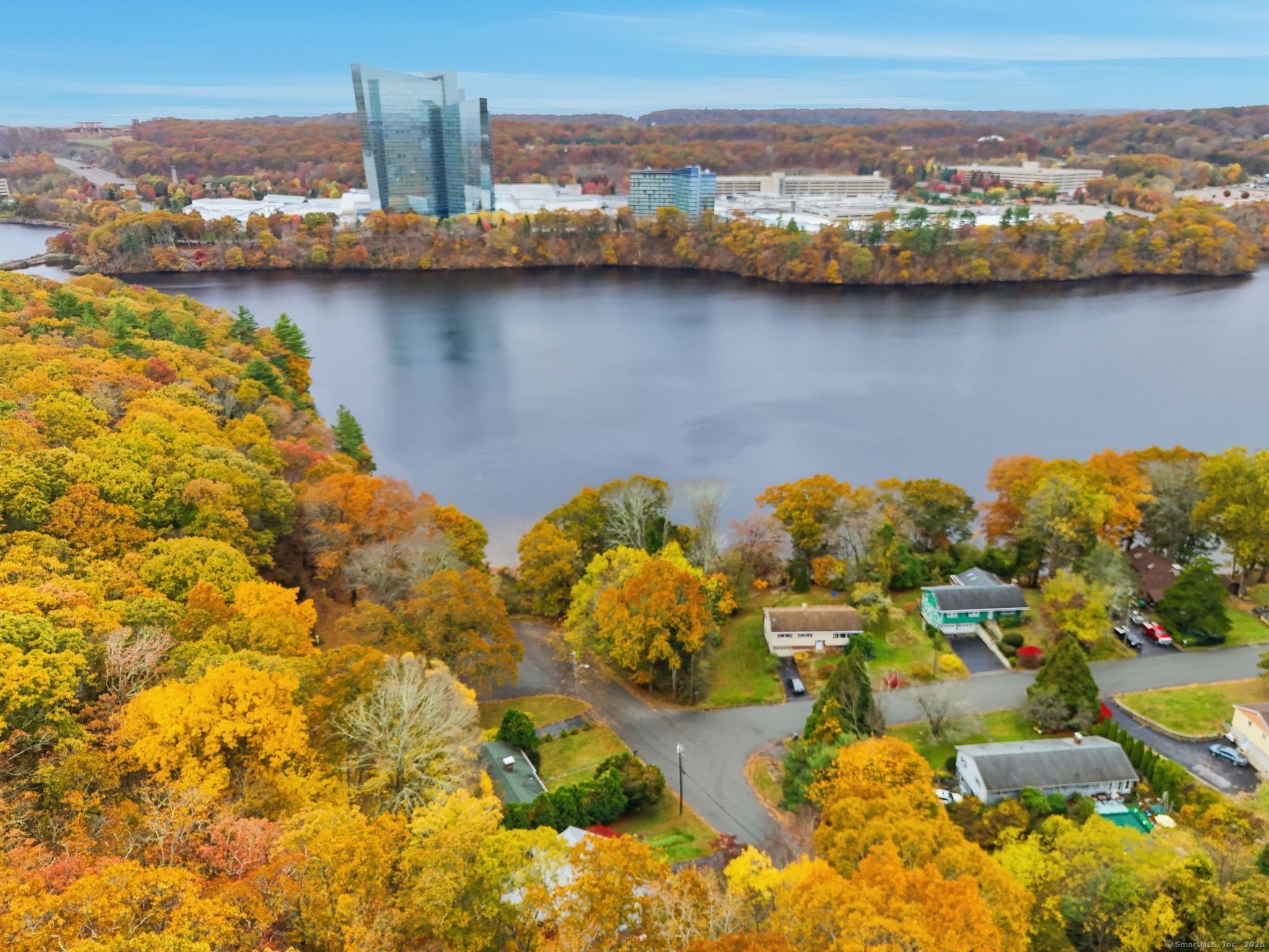 102 Lucas Park Road Norwich, CT 06360 - Photo 32 of 37 a view of a lake with houses