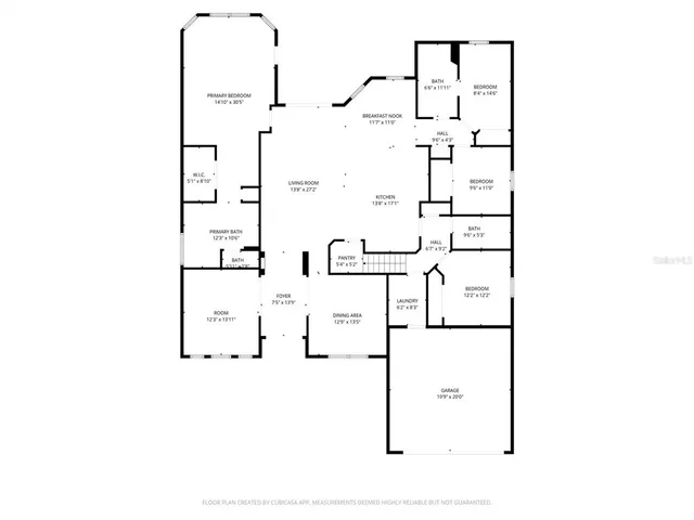 a picture of floor plan