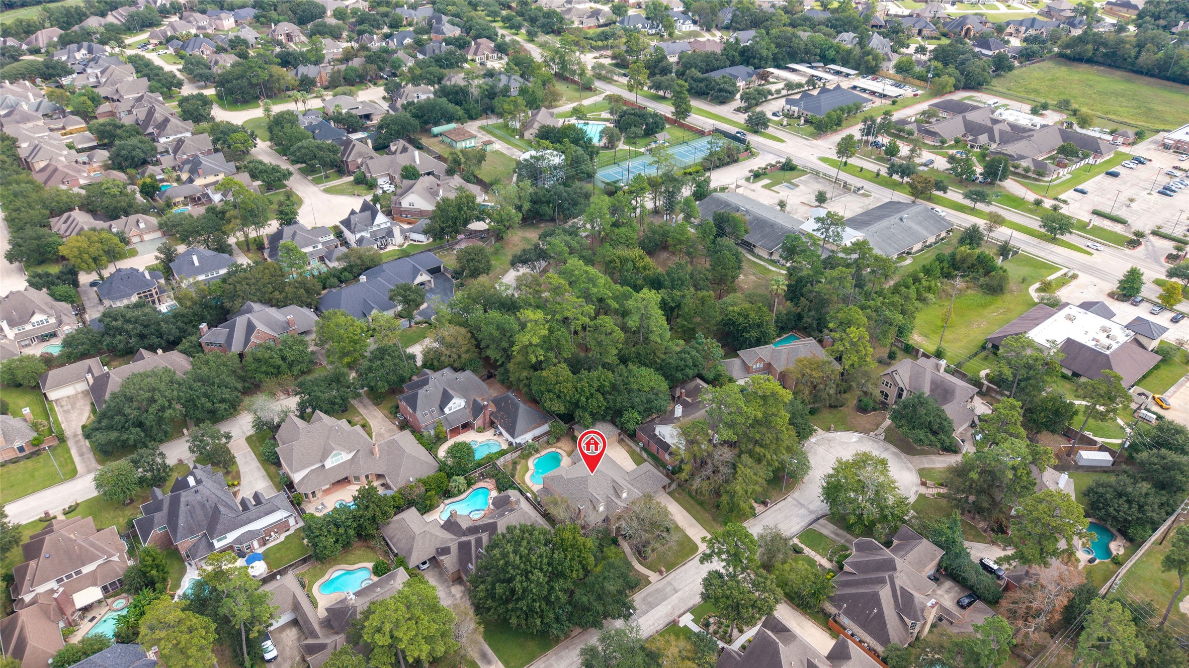 16114 Lafone Drive Spring, TX 77379 - Photo 40 of 45 Located on a quiet cul-de-sac street in the prestigious community of Wimbledon Forest.