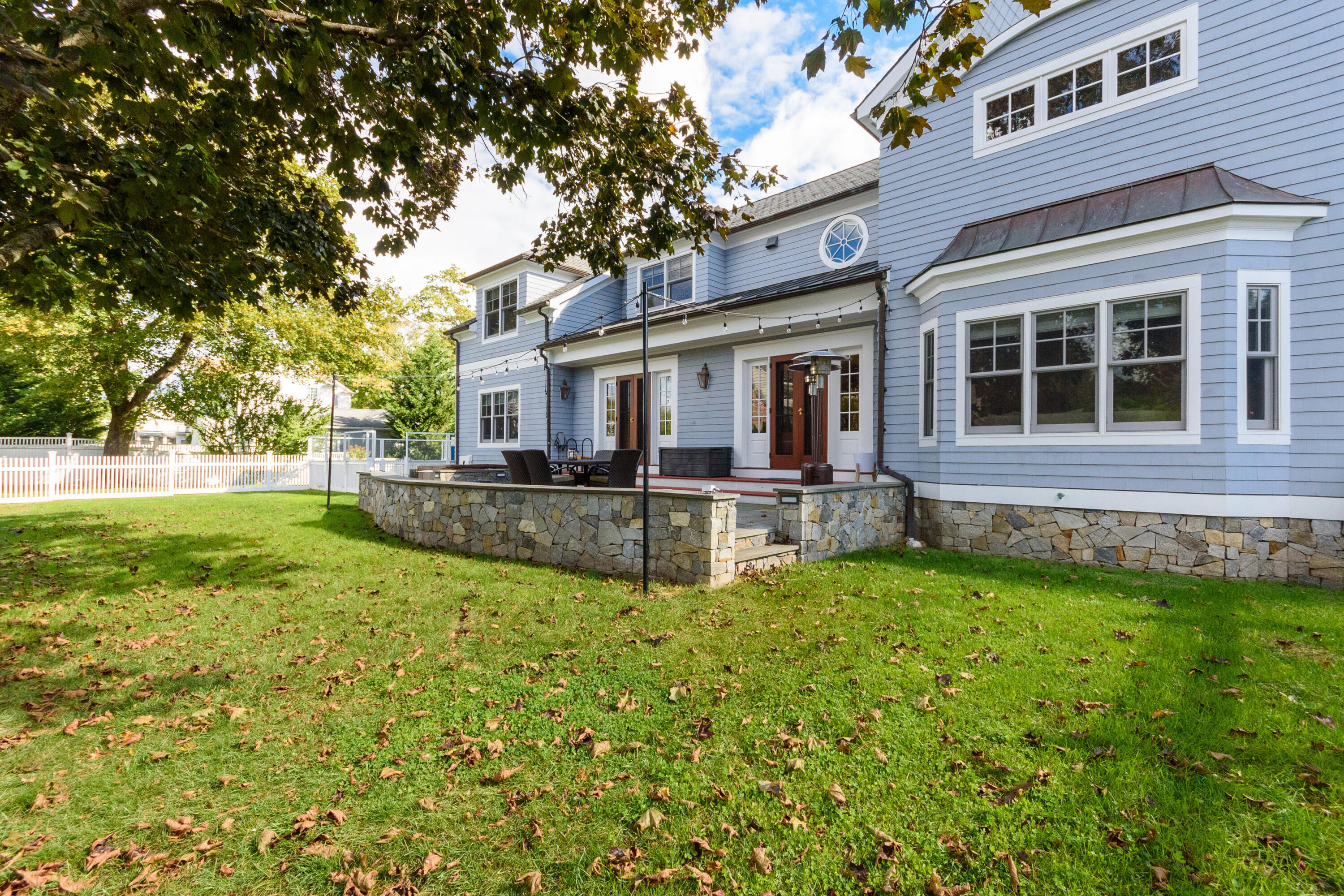 10 Mayflower Road Darien, CT 06820 - Photo 26 of 38 a front view of house with yard