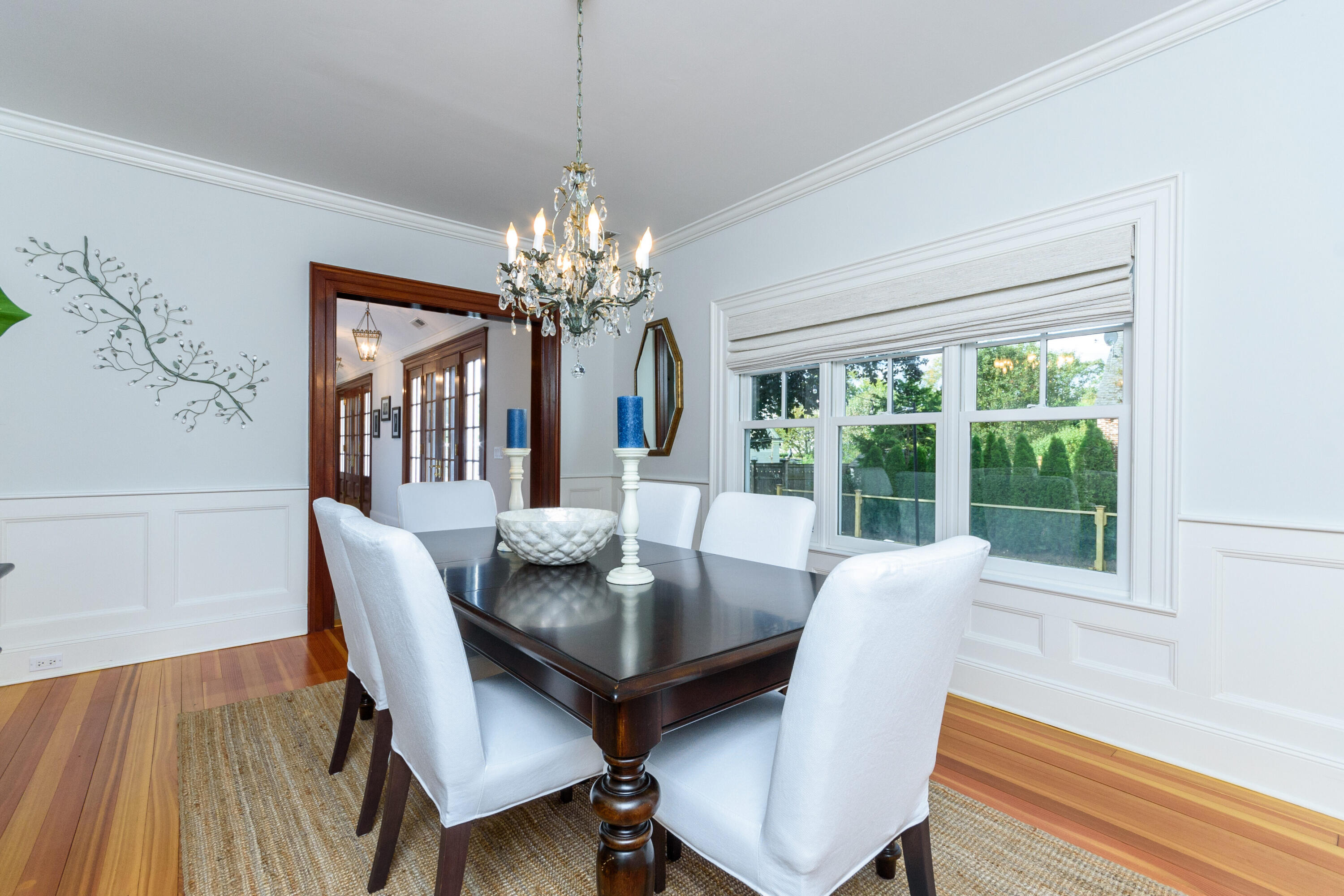 10 Mayflower Road Darien, CT 06820 - Photo 7 of 38 a view of a dining room with furniture window and outside view