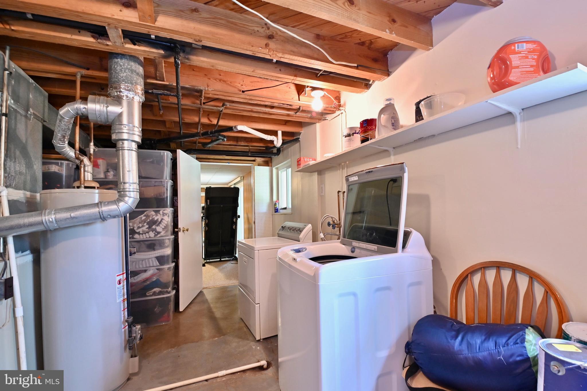 6801 Quebec Court Springfield, VA 22152 - Photo 30 of 38 Basement laundry