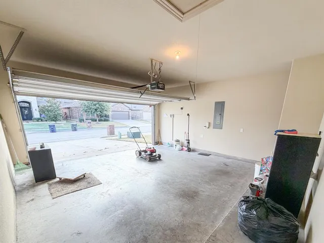 a view of a living room with wooden floor