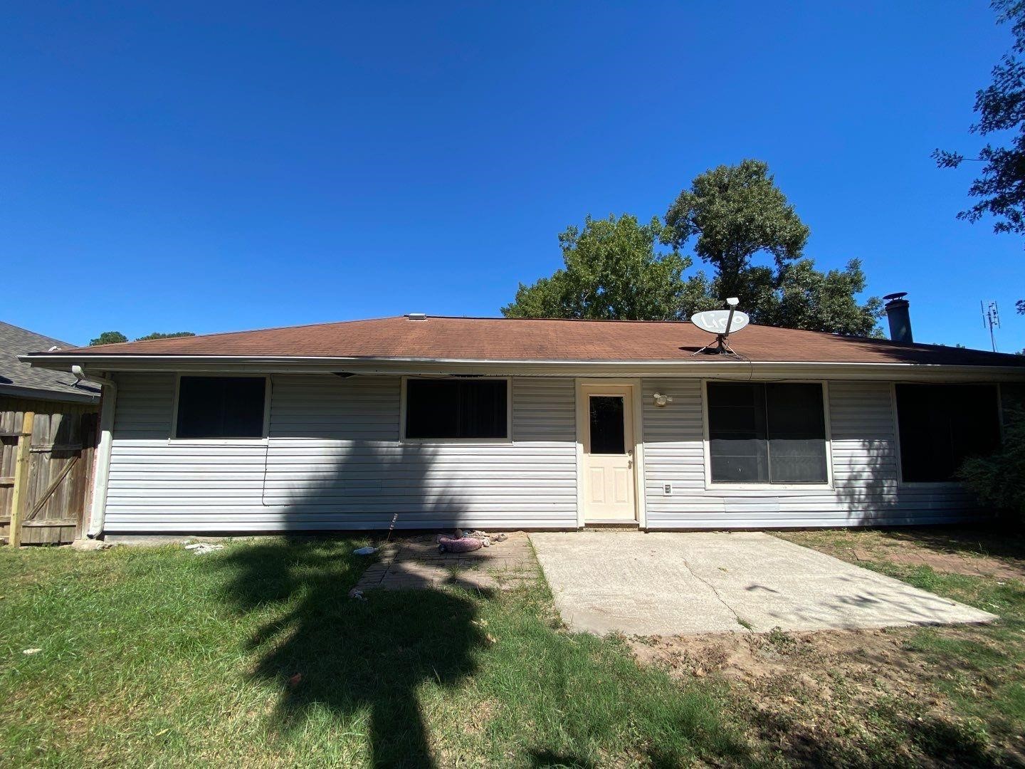 6406 Brookgate Drive Spring, TX 77373 - Photo 25 of 28 a view of a house with a yard