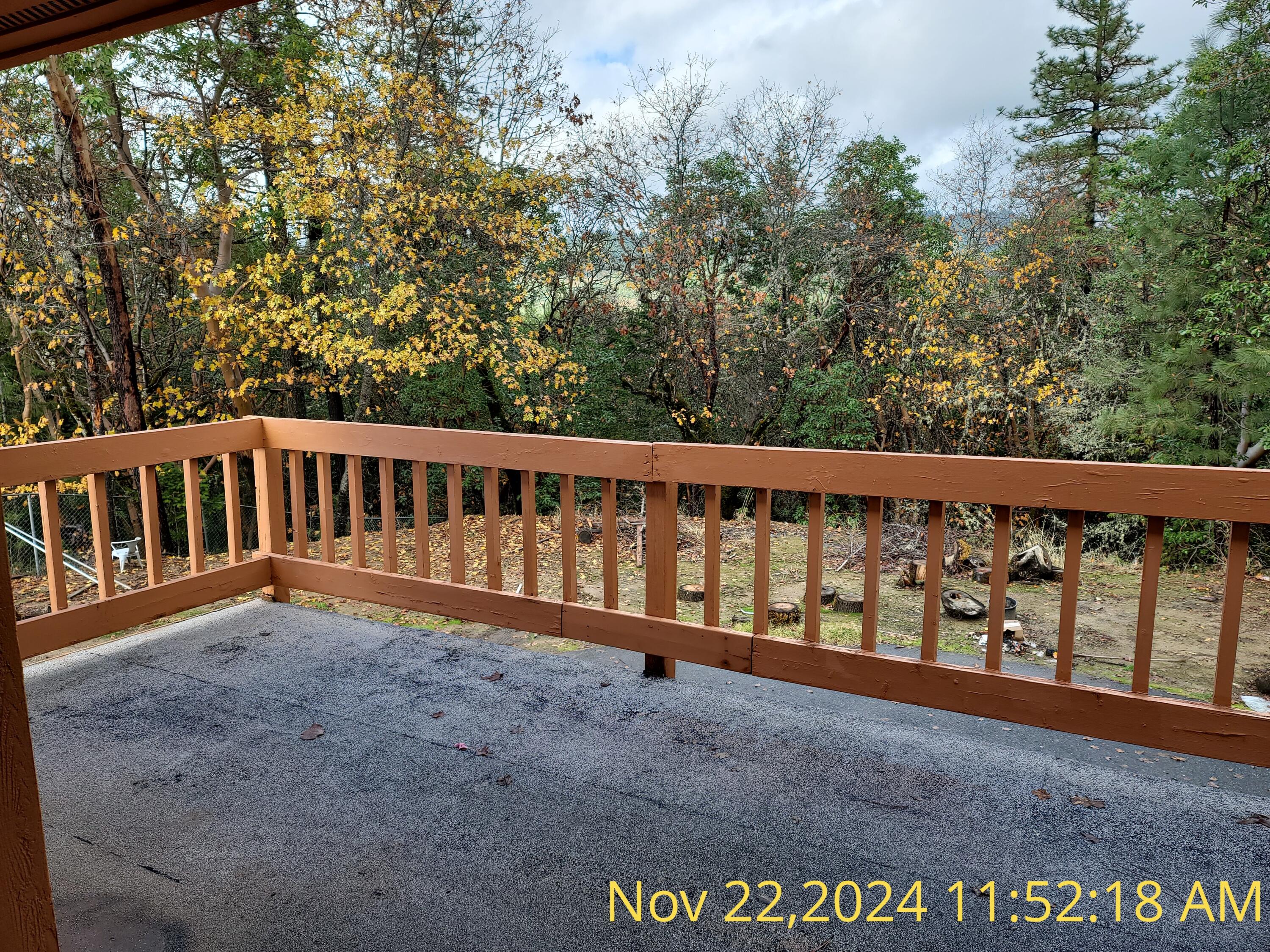 5449 Hugo Road Grants Pass, OR 97526 - Photo 24 of 28 Balcony from upstairs bedroom