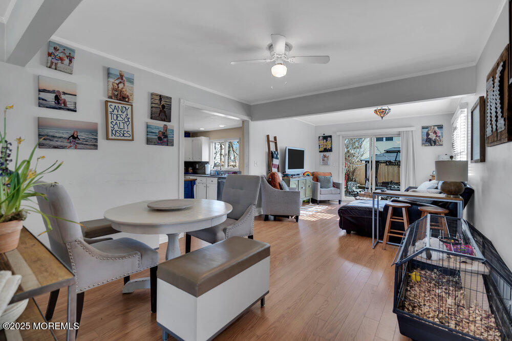 506 Crestview Terrace Point Pleasant, NJ 08742 - Photo 4 of 24 a living room with furniture and wooden floor