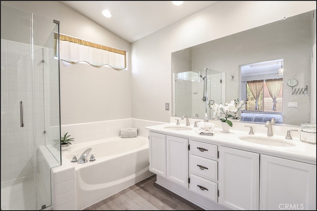 3 Delfin Aliso Viejo, CA 92656 - Photo 13 of 23 a bathroom with a double vanity sink mirror double and bathtub