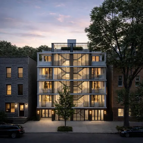 a view of a large building