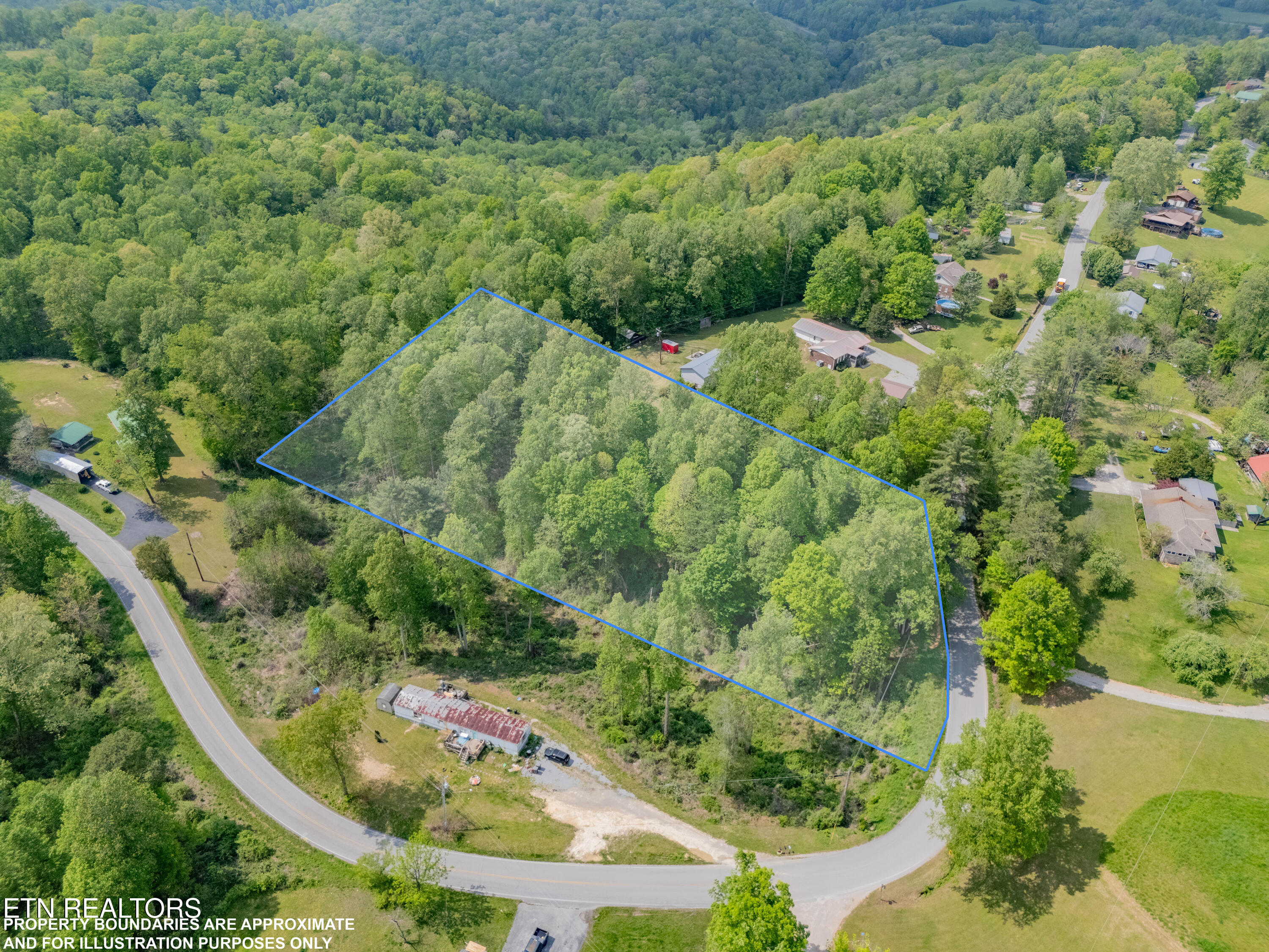 Catoosa Road Wartburg, TN 37887 - Photo 4 of 13 DJI_20250429152544_0470_D-HDR-LOT-LINES