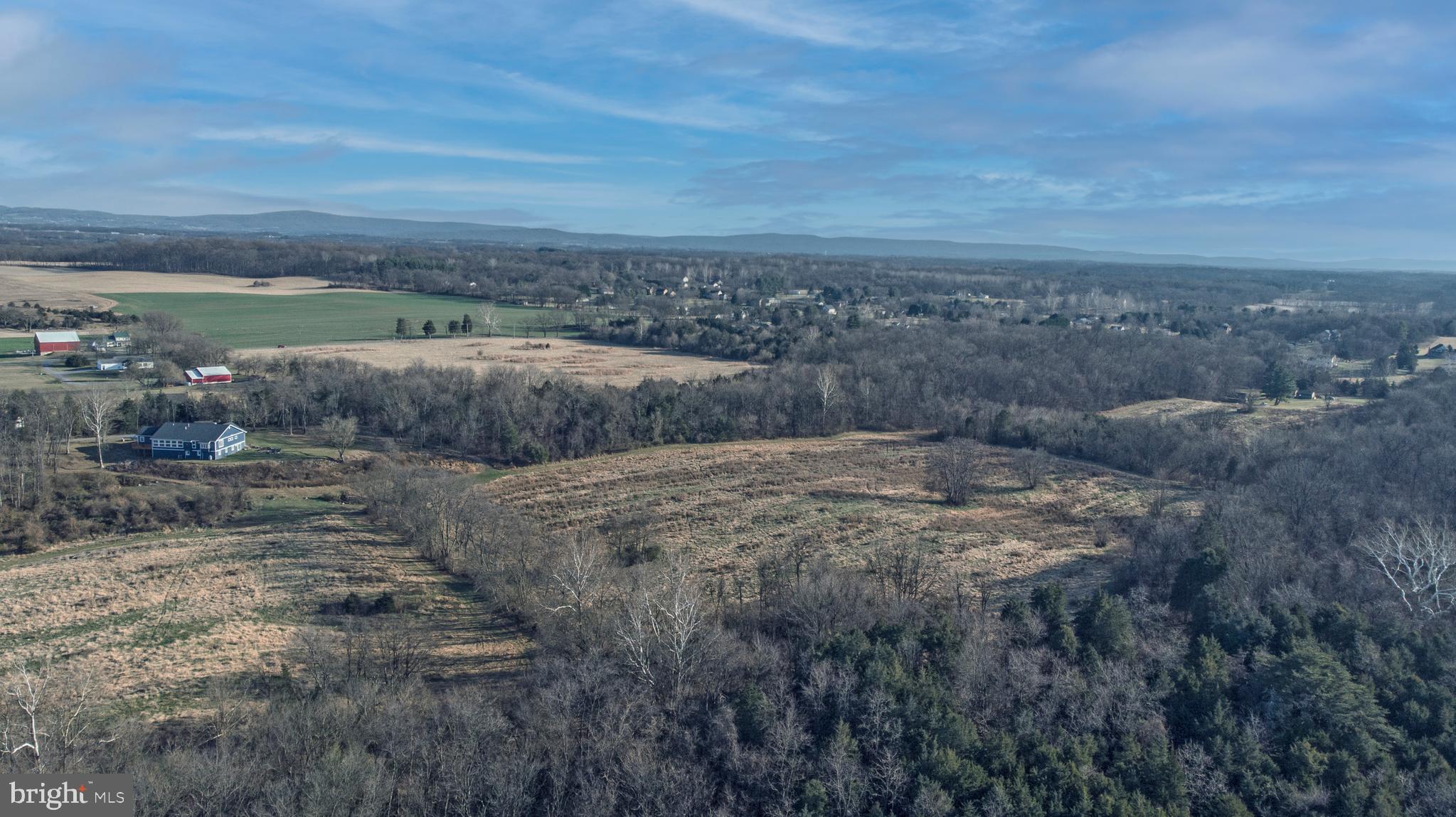 8103 Avis Mill Road Williamsport, MD 21795 - Photo 23 of 34 a view of a dry yard with wooden house and mountain view