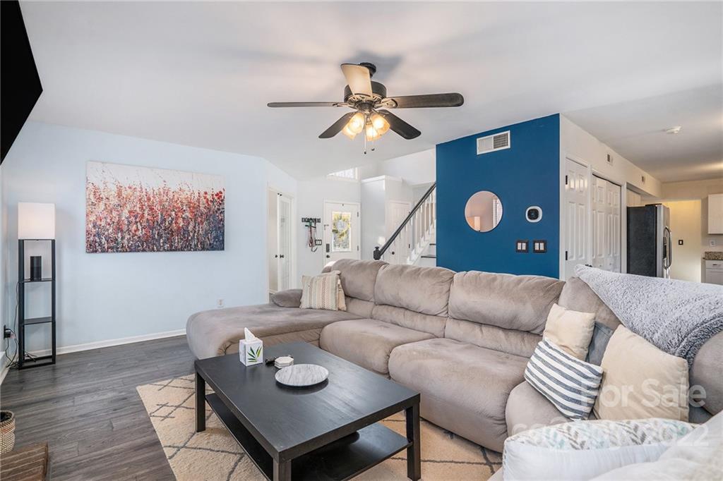 3011 Williams Station Road Matthews, NC 28105 - Photo 7 of 26 a living room with furniture and wooden floor