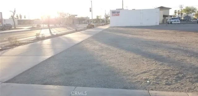 a view of a city street