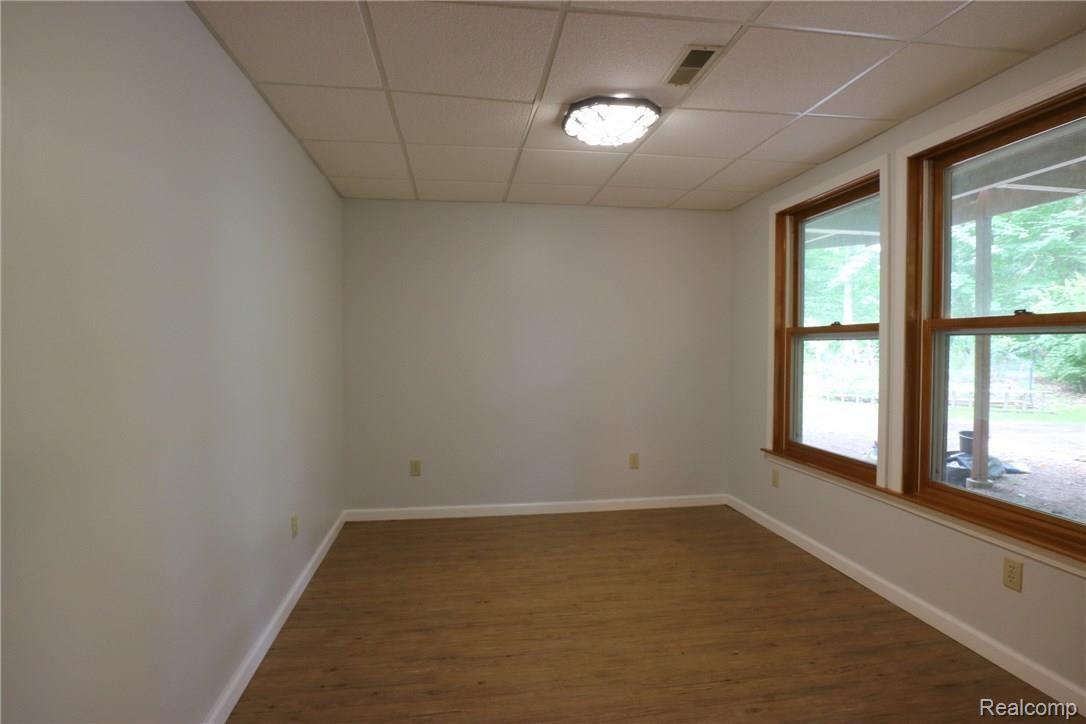 11509 Hall Road Whitmore Lake, MI 48189 - Photo 21 of 33 Ground floor study- there is a small closet but adding a larger one gives you bedroom #4