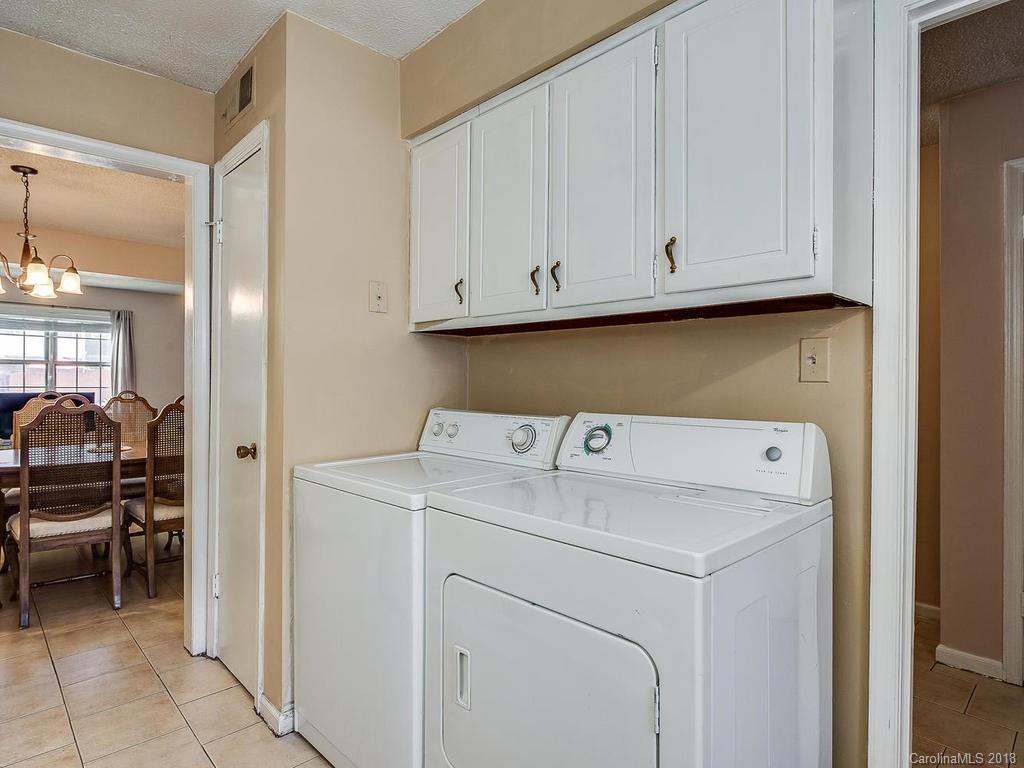 5825 Hunting Ridge Lane, Unit B Charlotte, NC 28212 - Photo 10 of 17 a view of utility room with washer and dryer