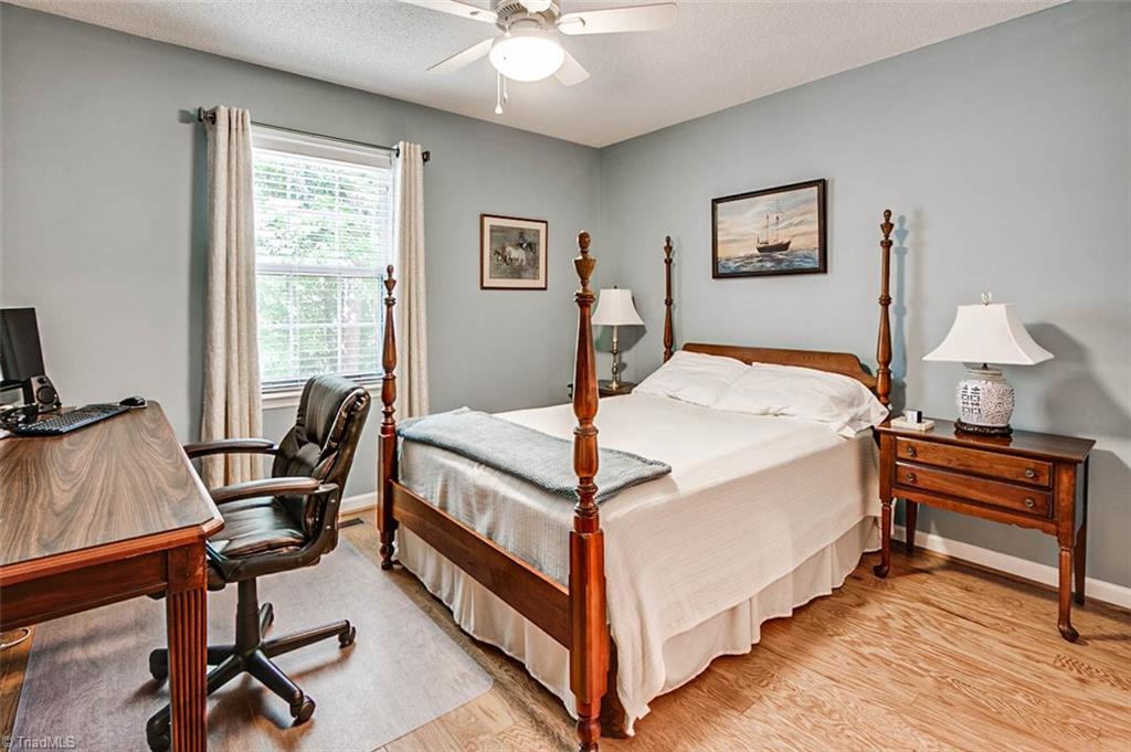 245 Hampton Road, Unit 4C Asheboro, NC 27203 - Photo 11 of 18 Master bedroom, hardwood floors