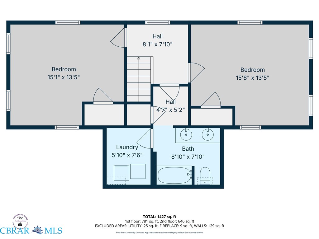 2297 Perrin Creek Road Hayes, VA 23072 - Photo 49 of 49 2nd Level Floor Plan