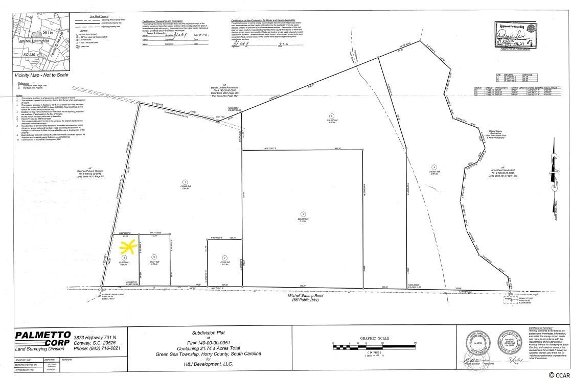 Lot 5 Mitchell Swamp Road Loris, SC 29569 - Photo 2 of 2 Gallery Image 2
