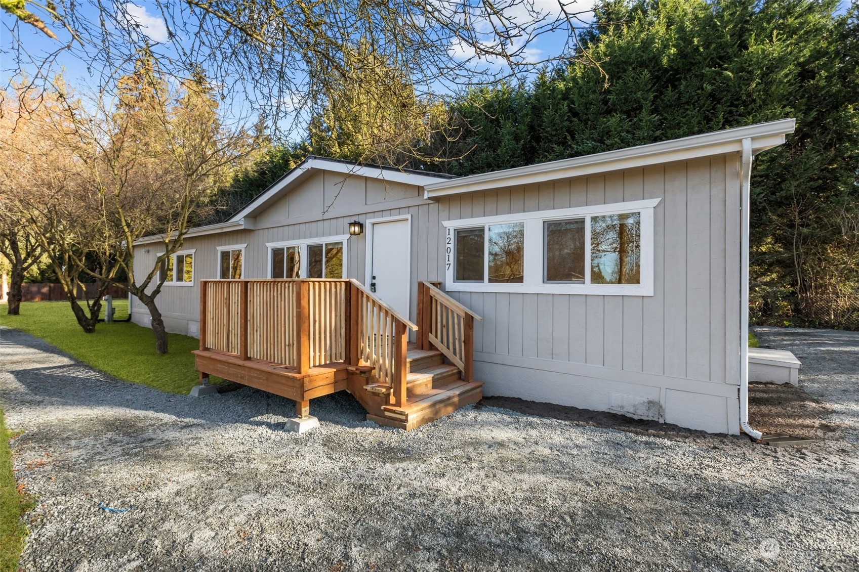12017 Chappel Road Arlington, WA 98223 - Photo 29 of 40 a view of a house with a yard