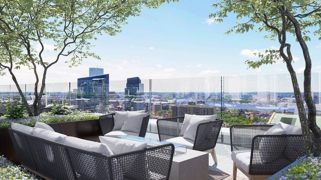 240 Devonshire Street, Unit 5908 Boston, MA 02110 - Photo 27 of 42 a view of balcony with furniture and city view