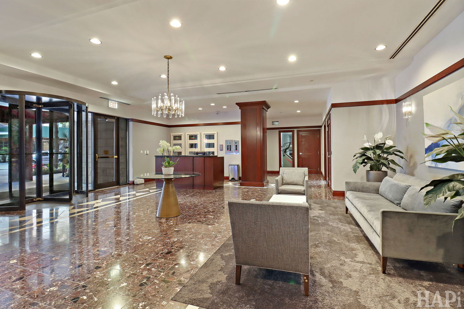 21 West Chestnut Street, Unit 1509 Chicago, IL 60610 - Photo 4 of 34 a living room with furniture and a chandelier