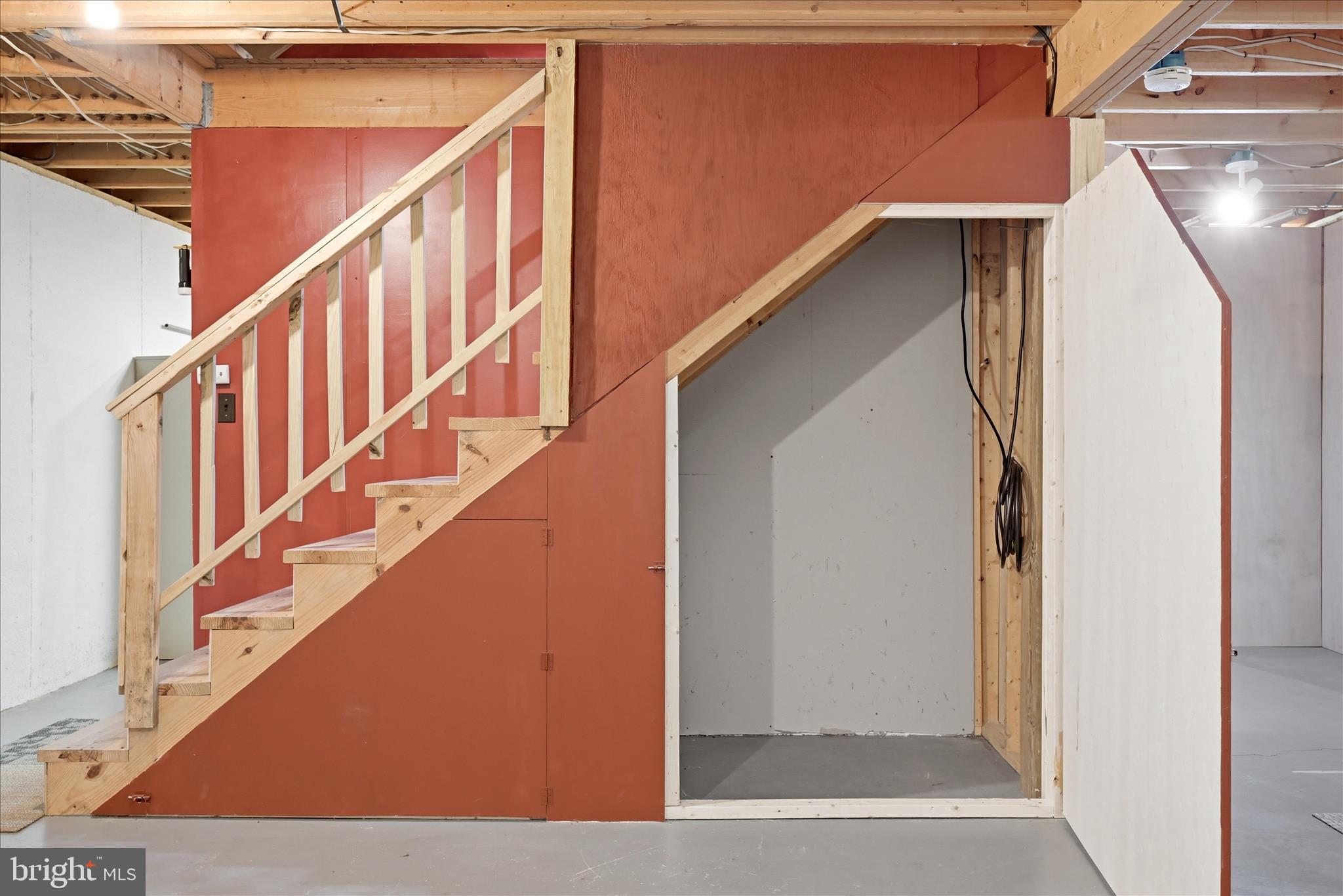 2858 Crossings View Road Paw Paw, WV 25434 - Photo 28 of 69 Basement has under the stairs storage built in