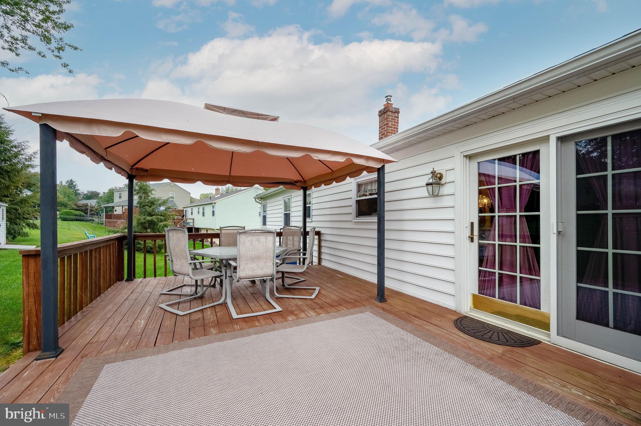 1109 Tuckerton Road Reading, PA 19605 - Photo 33 of 36 Rear deck with pergola that will stay