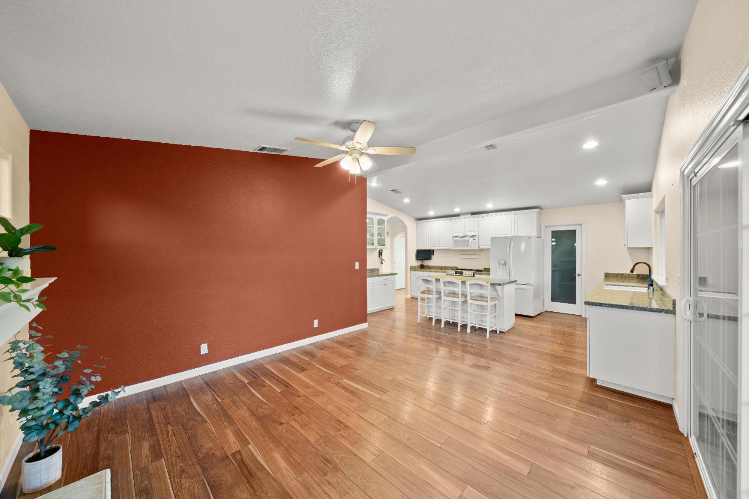 5001 Boyd Drive Carmichael, CA 95608 - Photo 9 of 49 a view of kitchen with livingroom and furniture
