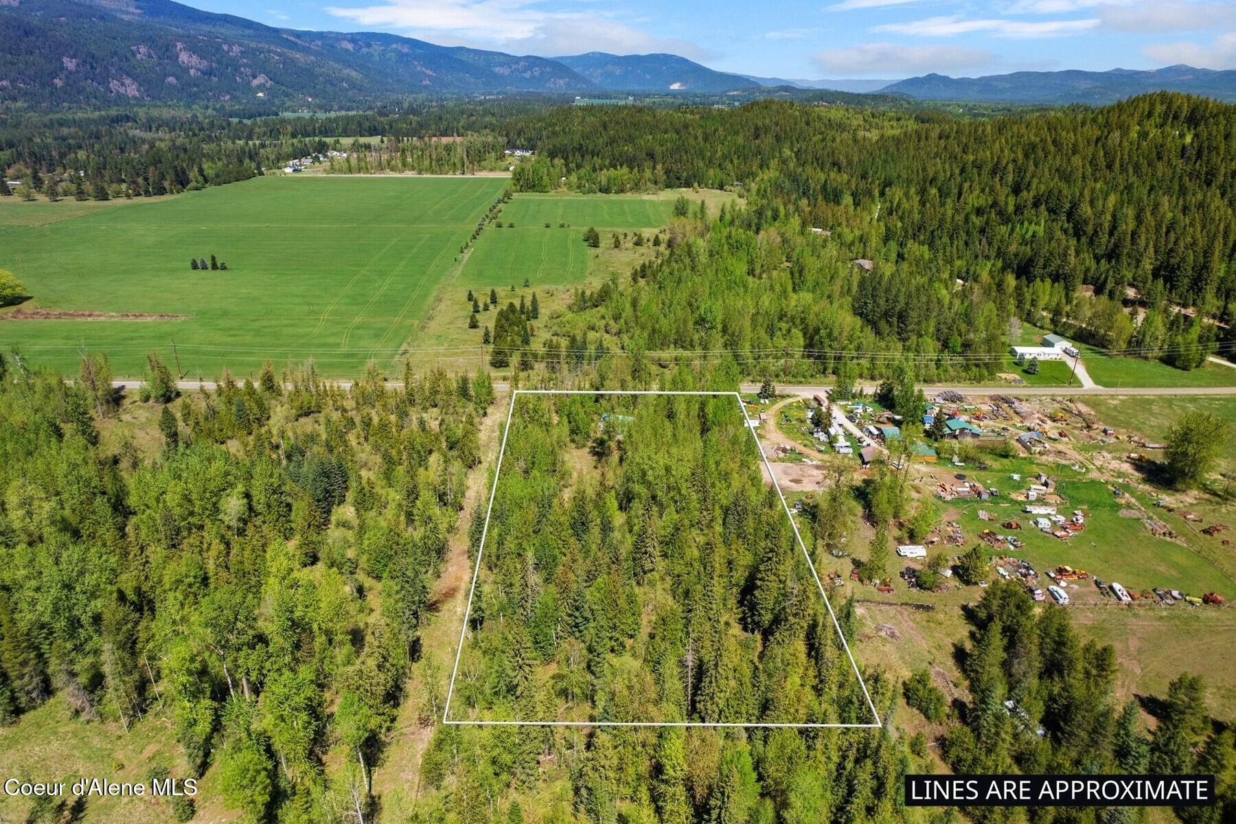 522 East Bronx Road Ponderay, ID 83852 - Photo 11 of 14 Digitally Altered Lot Lines1