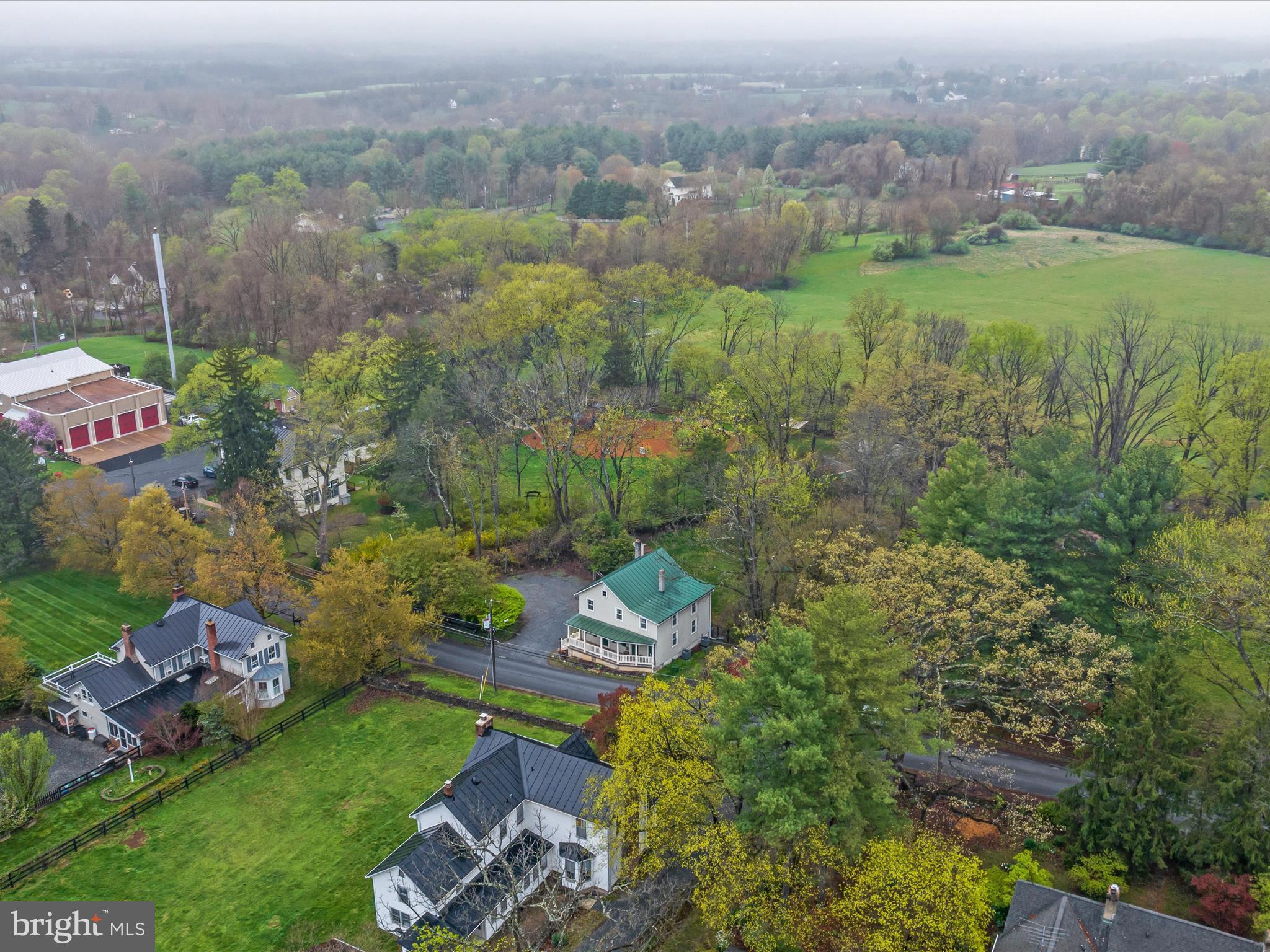 36610 Philomont Road Purcellville, VA 20132 - Photo 43 of 61 an aerial view of a house with yard