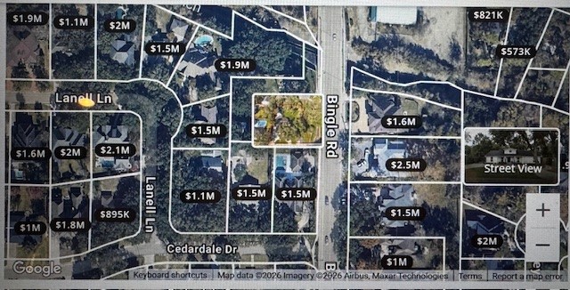 Home values surrounding this property are over $1.5 Million.